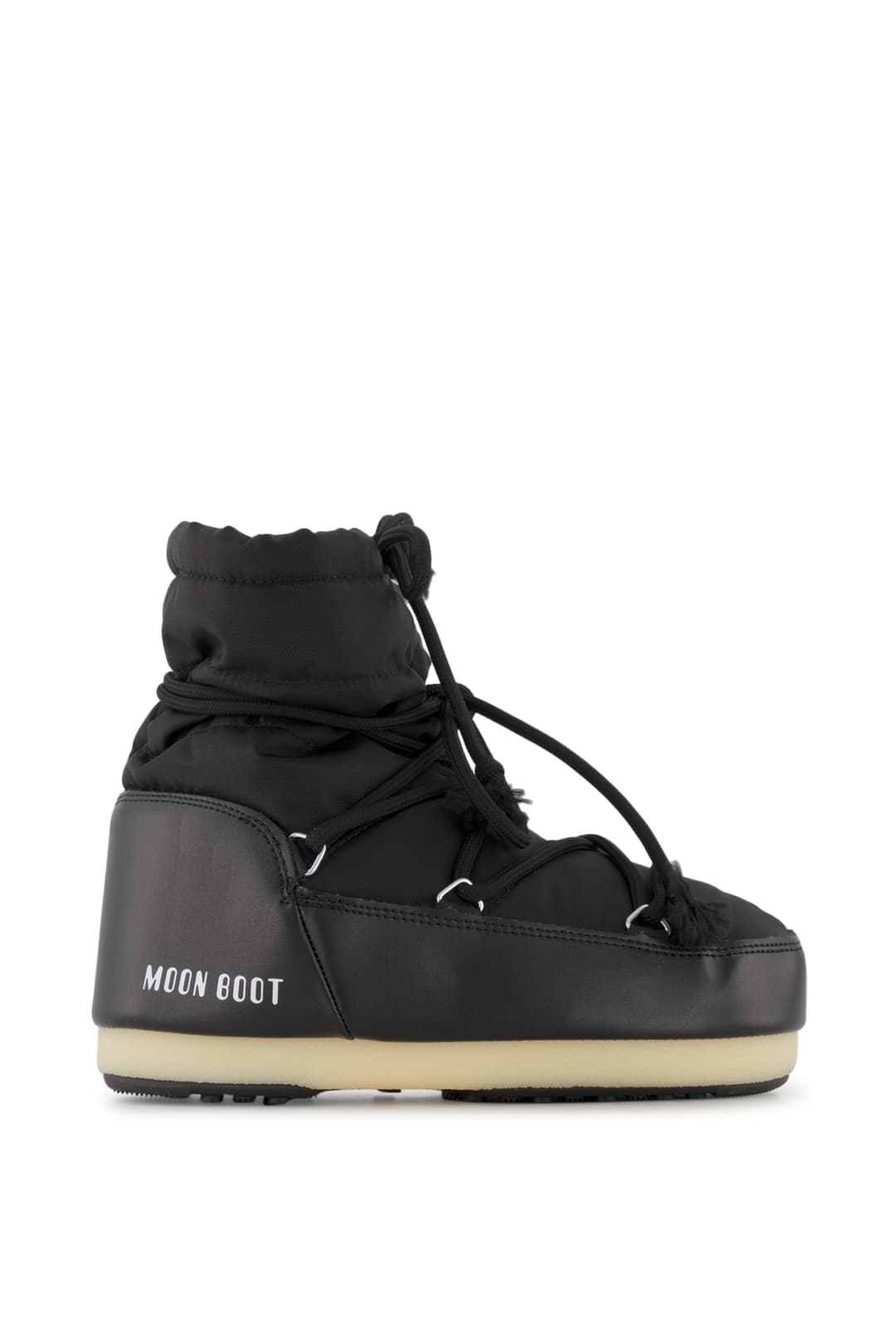Moon Boot Icon Light Low Nylon Damen Winterboot Schwarz, Damen, Größe: 35/36