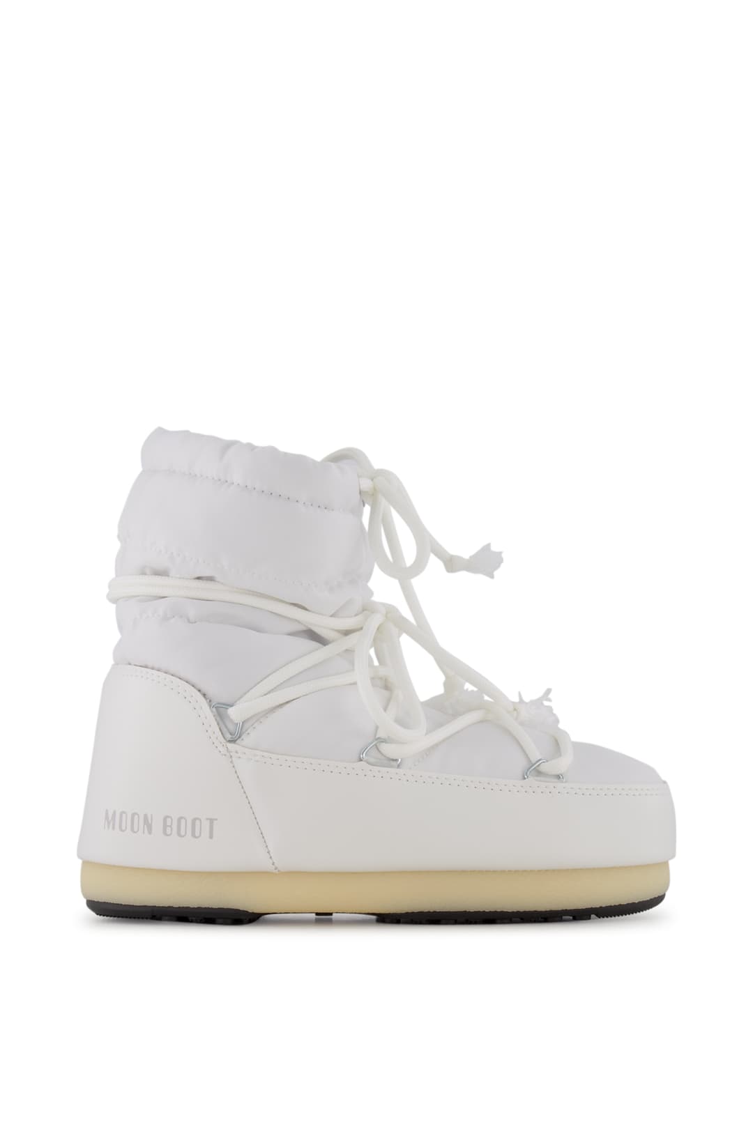 Moon Boot Icon Light Low Nylon Damen Winterboot Weiss, Damen, Größe: 37/38