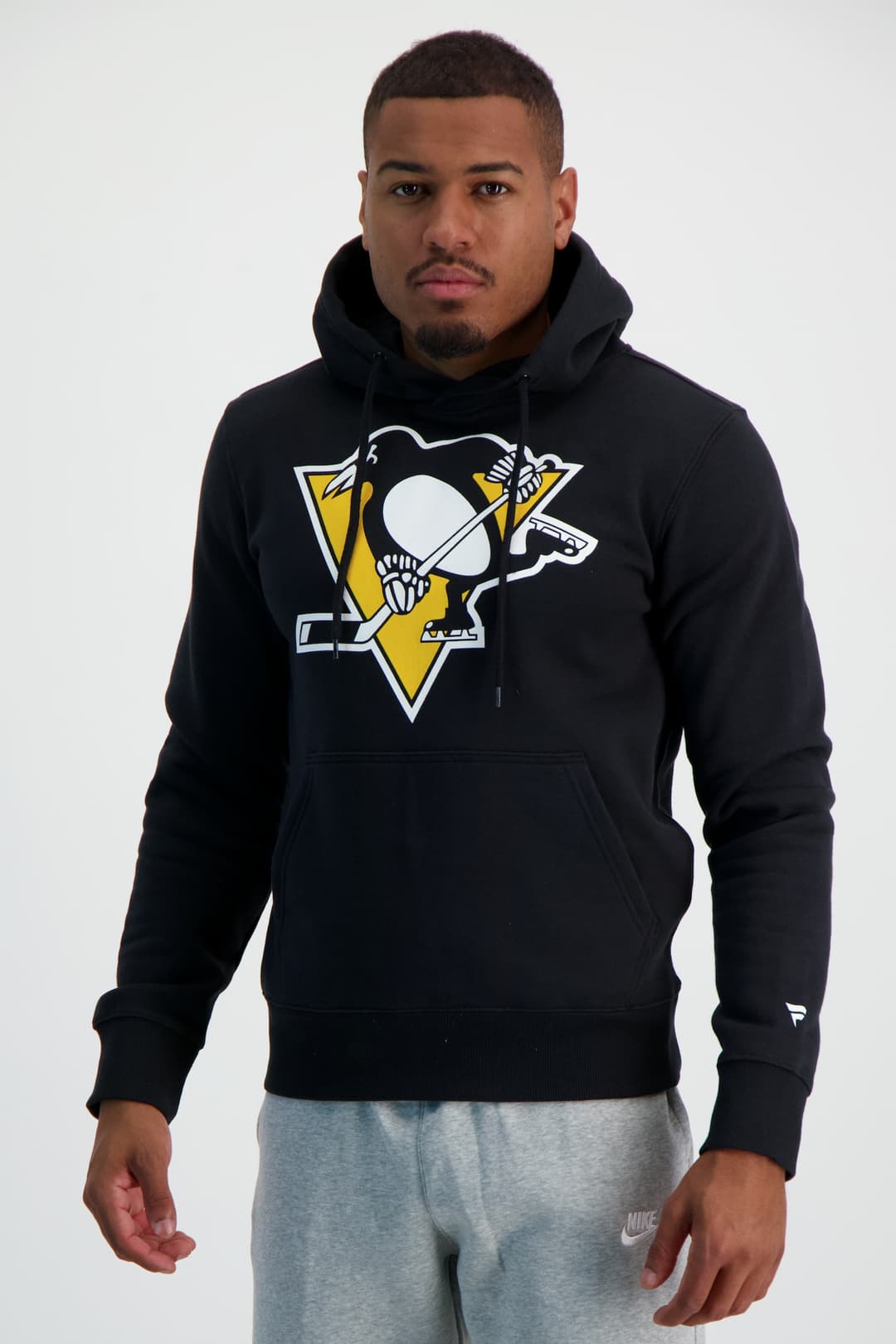 Fanatics Pittsburgh Penguins Primary Logo Graphic Herren Hoodie Schwarz, Herren, Größe: XXL