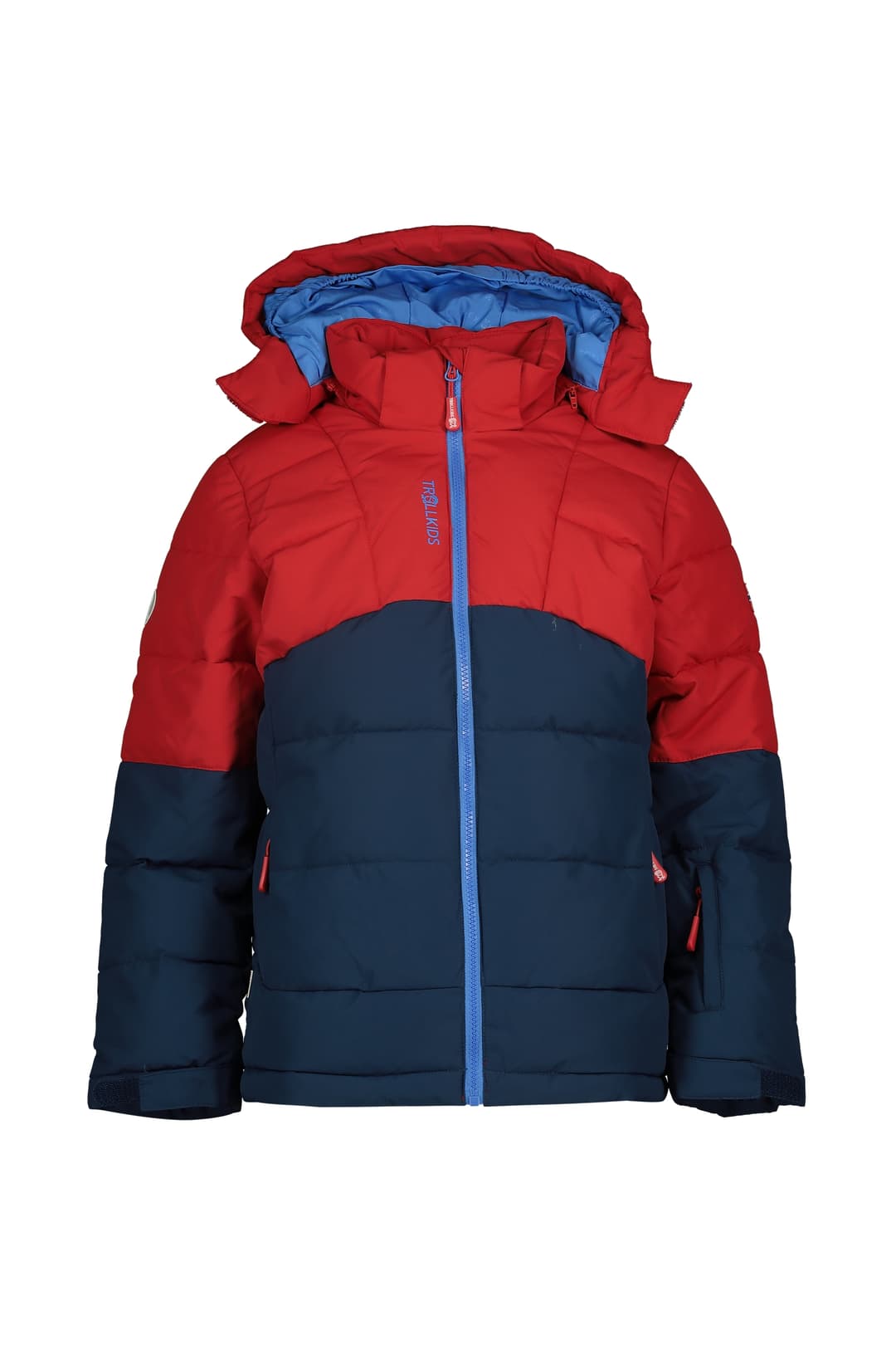 Trollkids Gryllefjord Kinder Winterjacke Blau, , Größe: 152