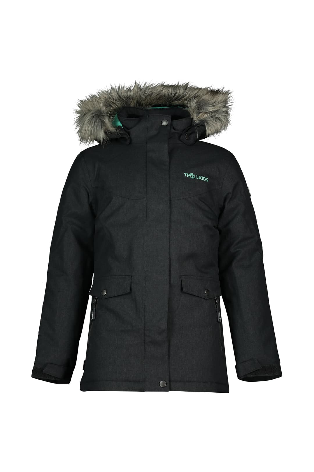 Trollkids Oslo XT Mädchen Parka Grau, , Größe: 128