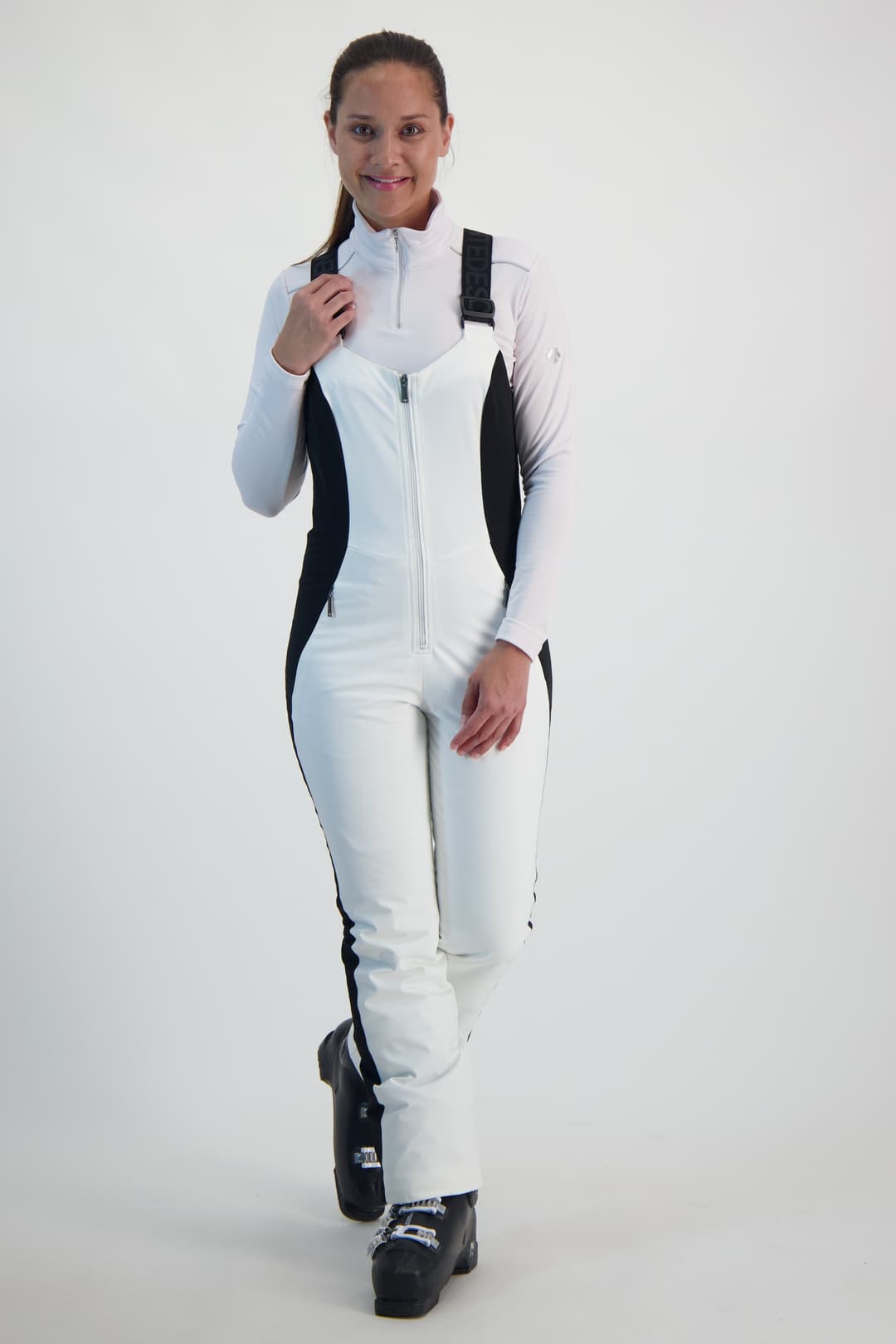 descente Velche Damen Skihose Weiss, Damen, Größe: 38