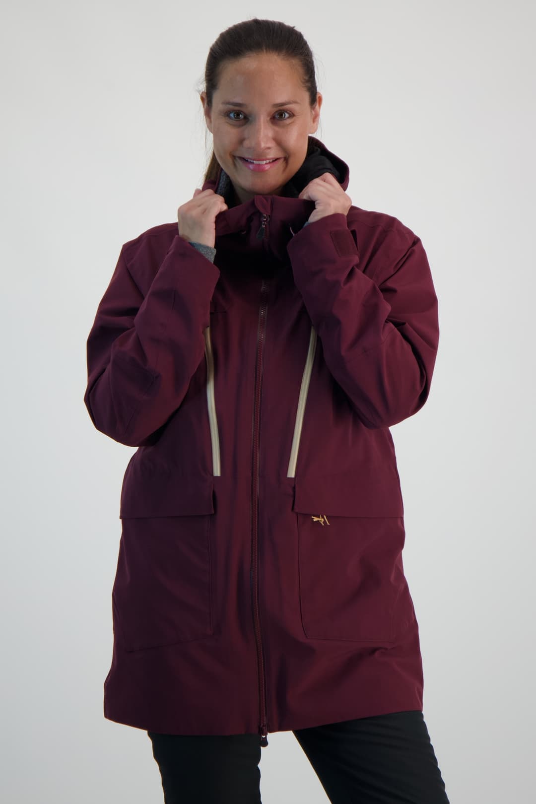 ziener Thala Damen Freeridejacke Rot, Damen, Größe: 40