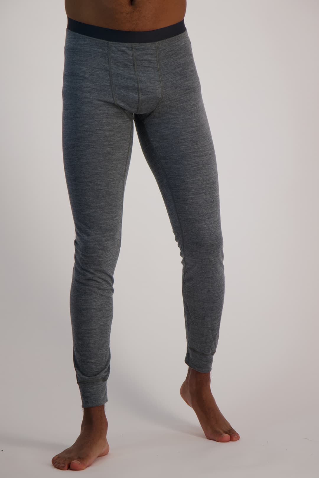Odlo Natural Merino 200 Warm Herren Thermohose Grau, Herren, Größe: XL
