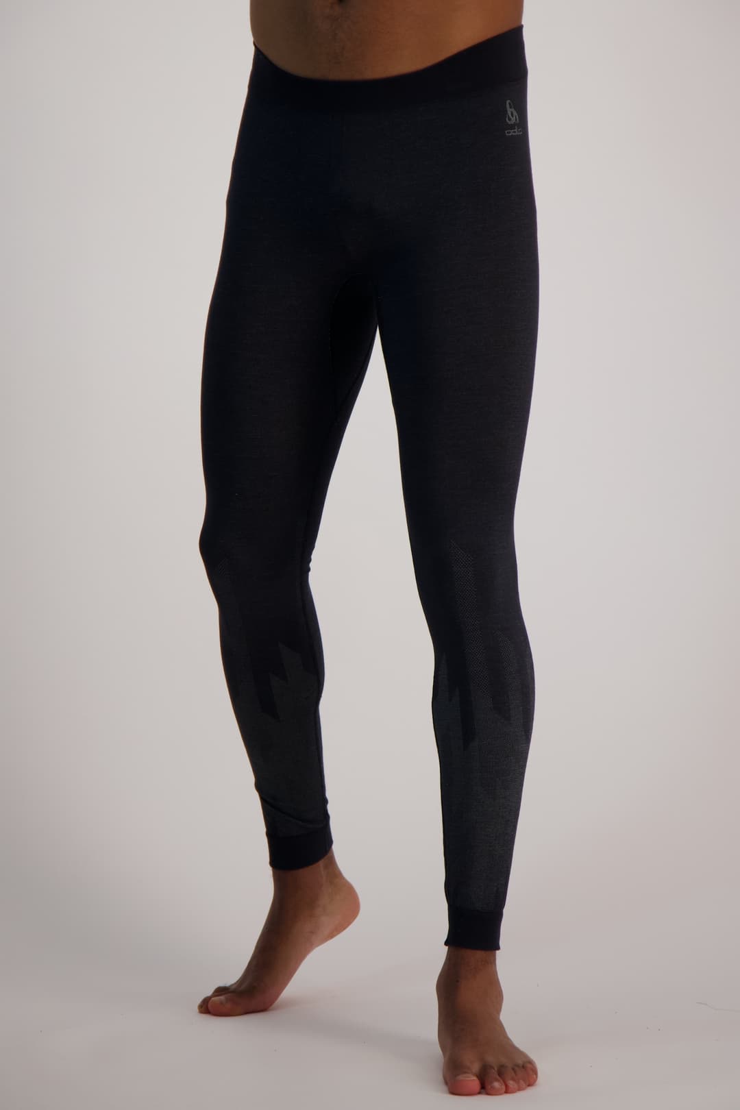Odlo Kinship Performance Wool 200 Warm Herren Thermohose Schwarz, Herren, Größe: S