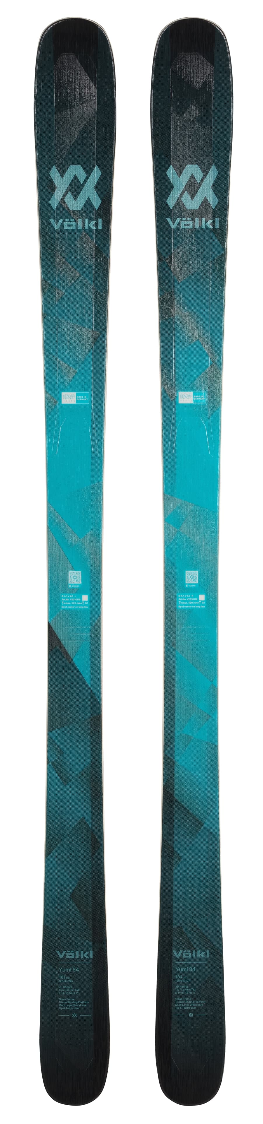 Voelkl Yumi 84 Damen Ski 23/24 Blau, Damen, Größe: 154