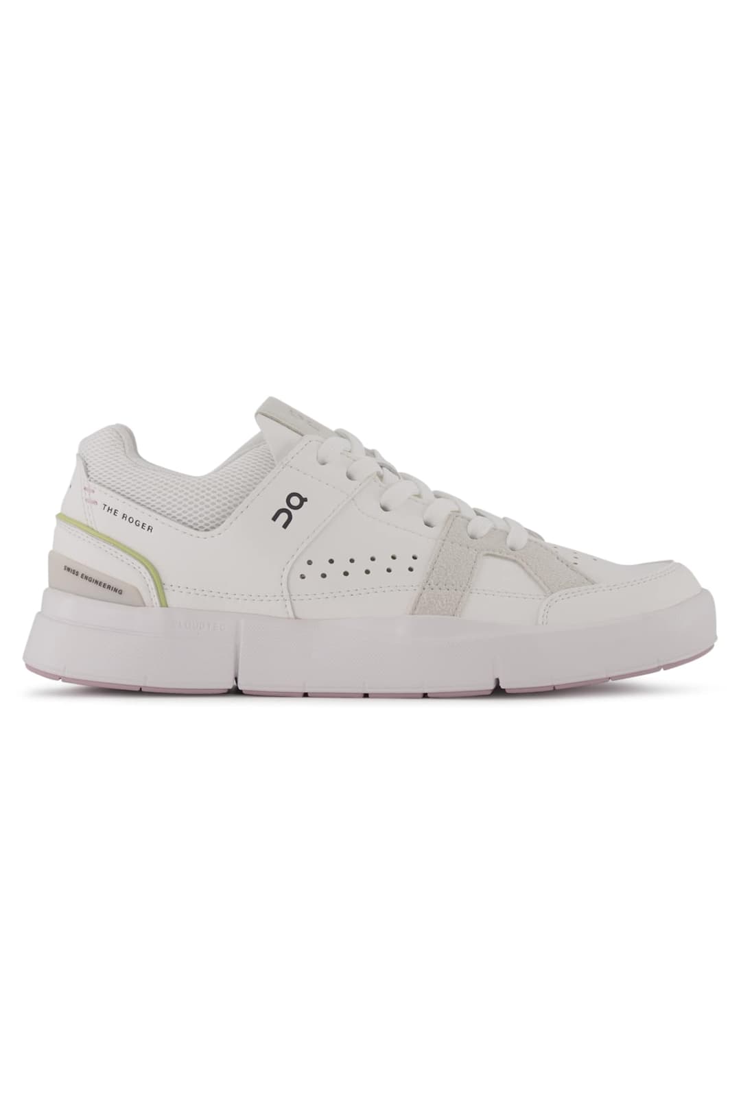 ON The Roger Clubhouse Damen Sneaker Weiss, Damen, Größe: 5 1/2