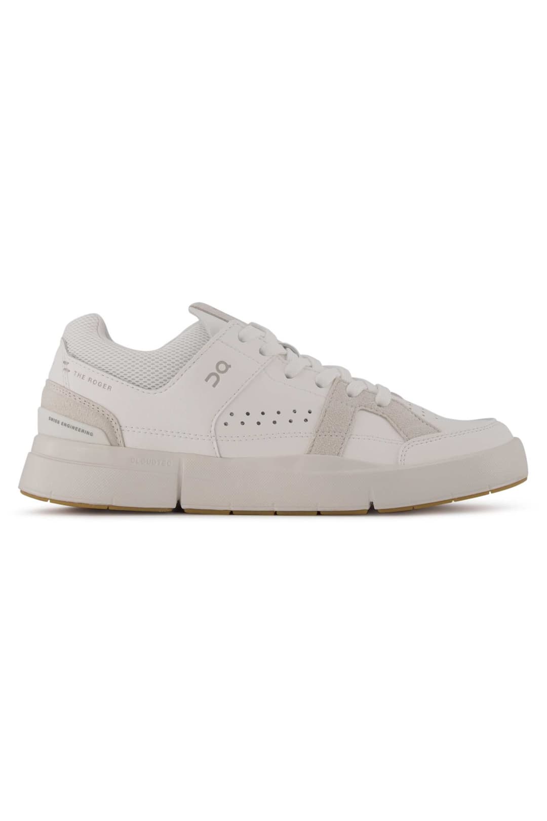 ON The Roger Clubhouse Damen Sneaker Beige, Damen, Größe: 5 1/2