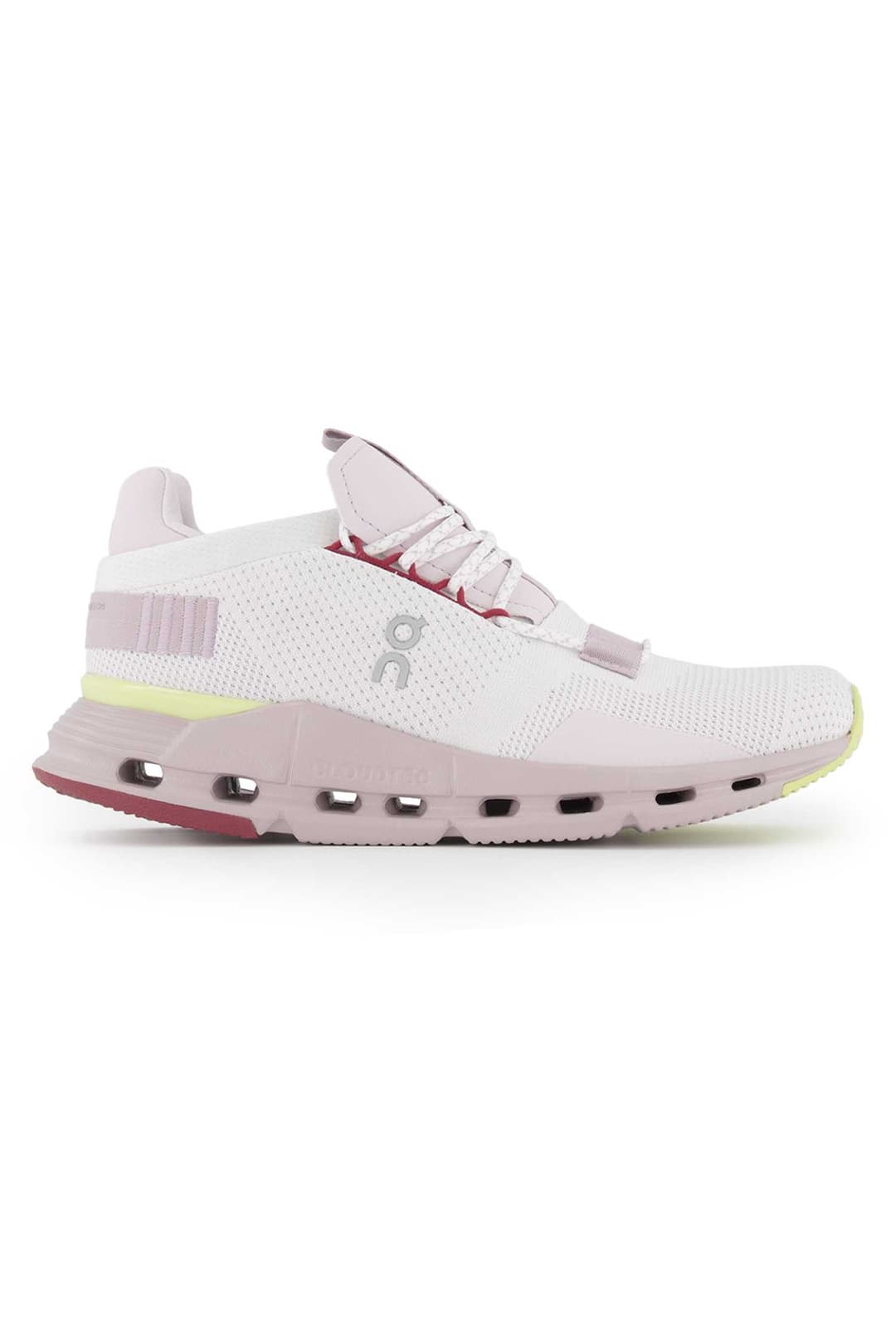 ON Cloudnova Damen Sneaker Weiss, Damen, Größe: 7 1/2