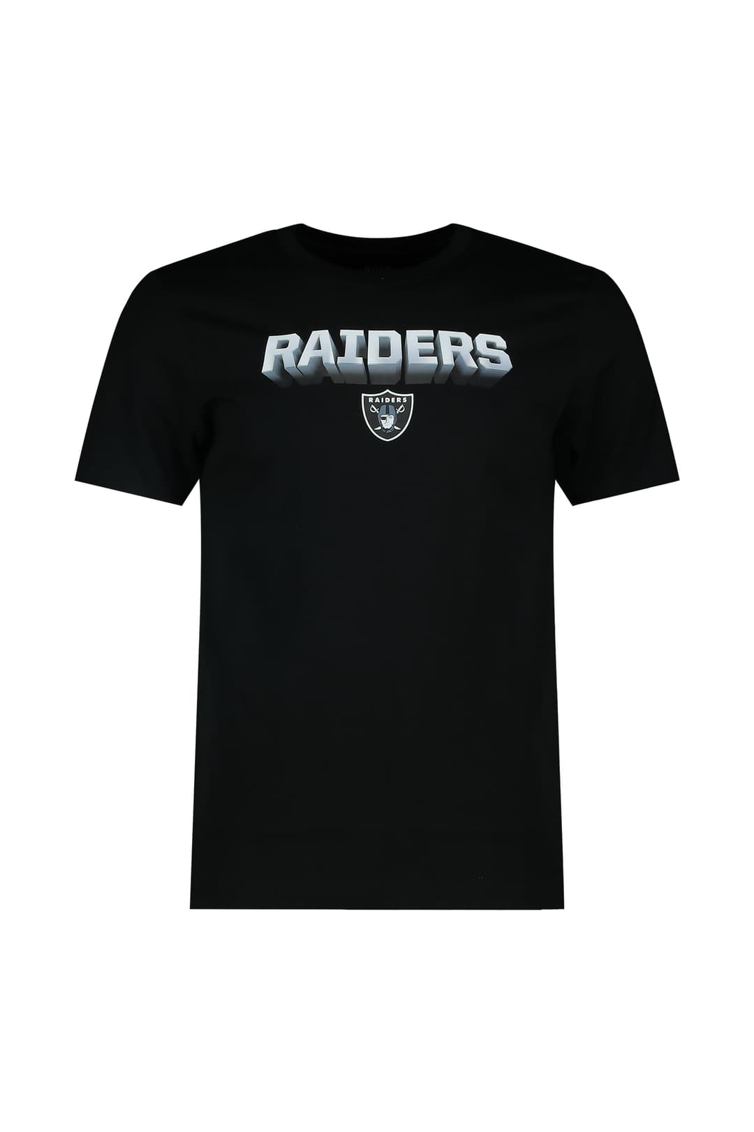 Fanatics Las Vegas Raiders Chrome Graphic Herren T-Shirt Schwarz, Herren, Größe: M