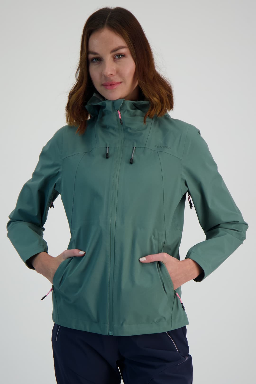 46 NORD Performance 3L Damen Outdoorjacke Grün, Damen, Größe: 44