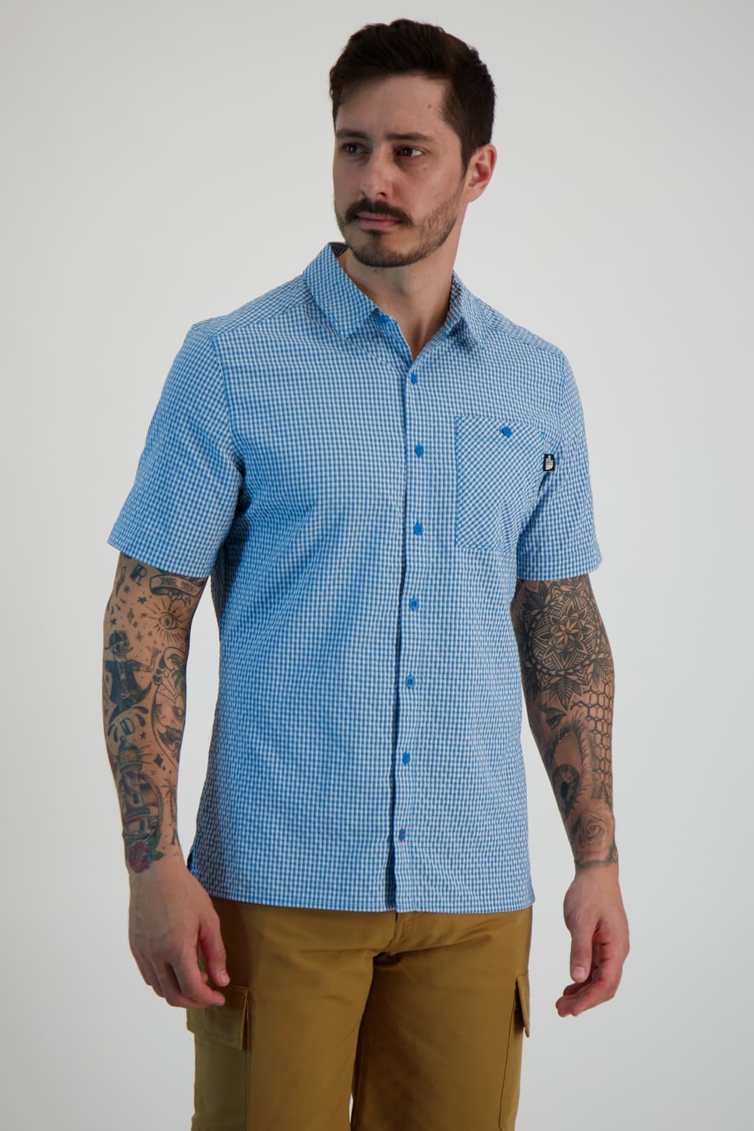 The North Face Hypress Herren Wanderhemd Blau, Herren, Größe: S
