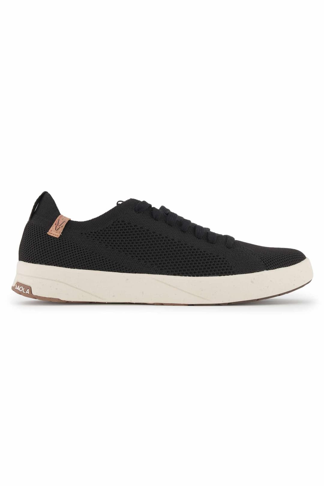 Saola Cannon Knit 2.0 Herren Sneaker Schwarz, Herren, Größe: 44