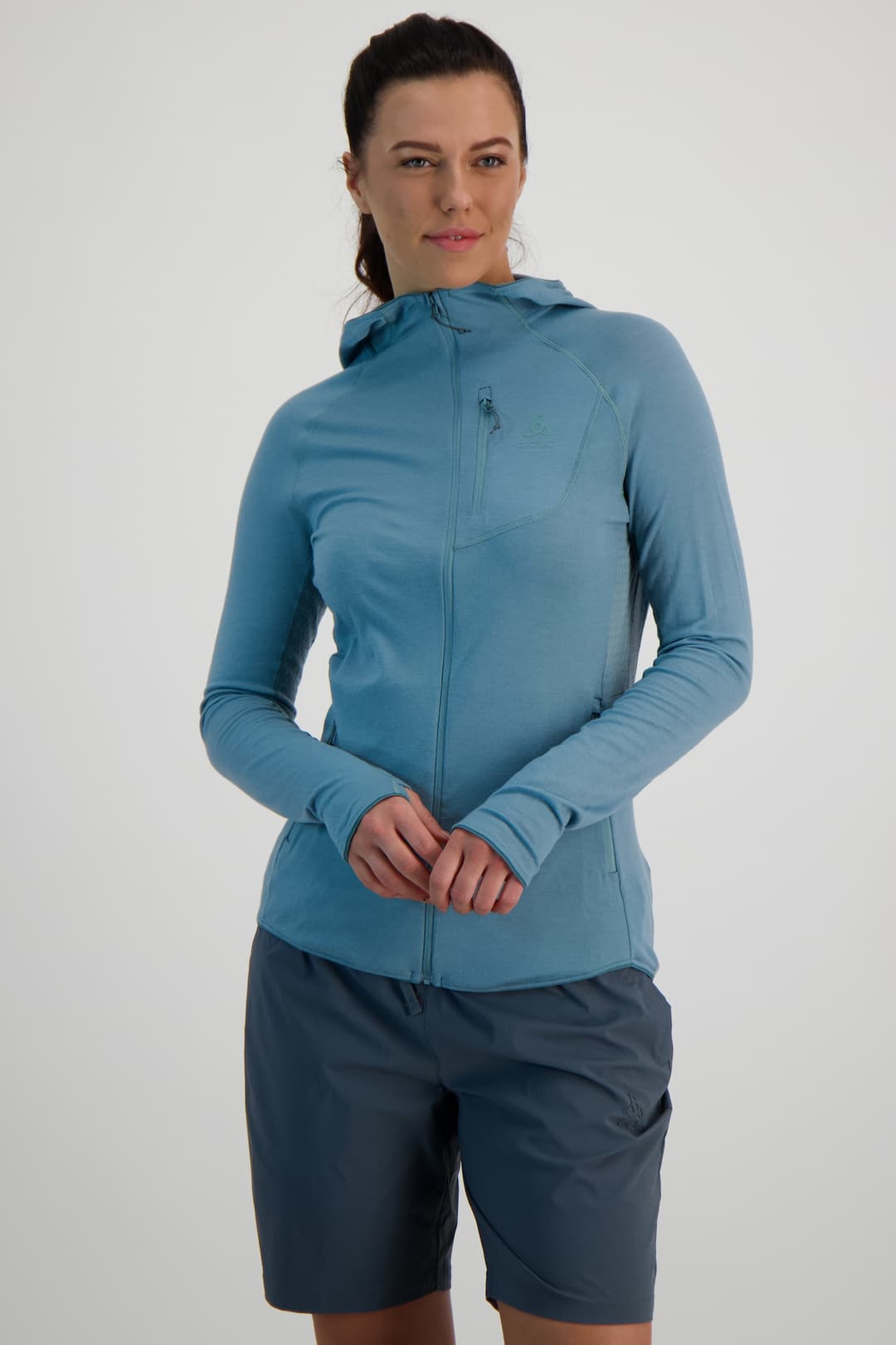 Odlo Ascent Performance Wool 125 Micro Damen Midlayer Grün, Damen, Größe: XL