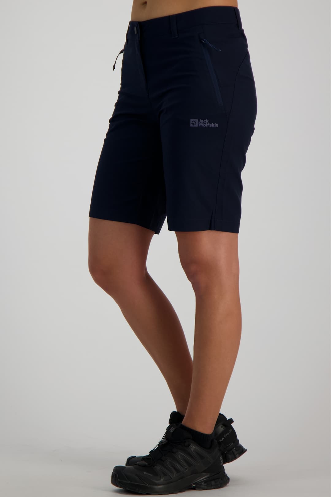 Jack Wolfskin Active Track Damen Wandershort Blau, Damen, Größe: 44