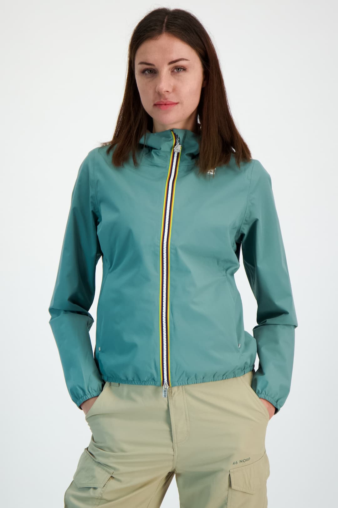 K-Way Lily Damen Regenjacke Grün, Damen, Größe: XL