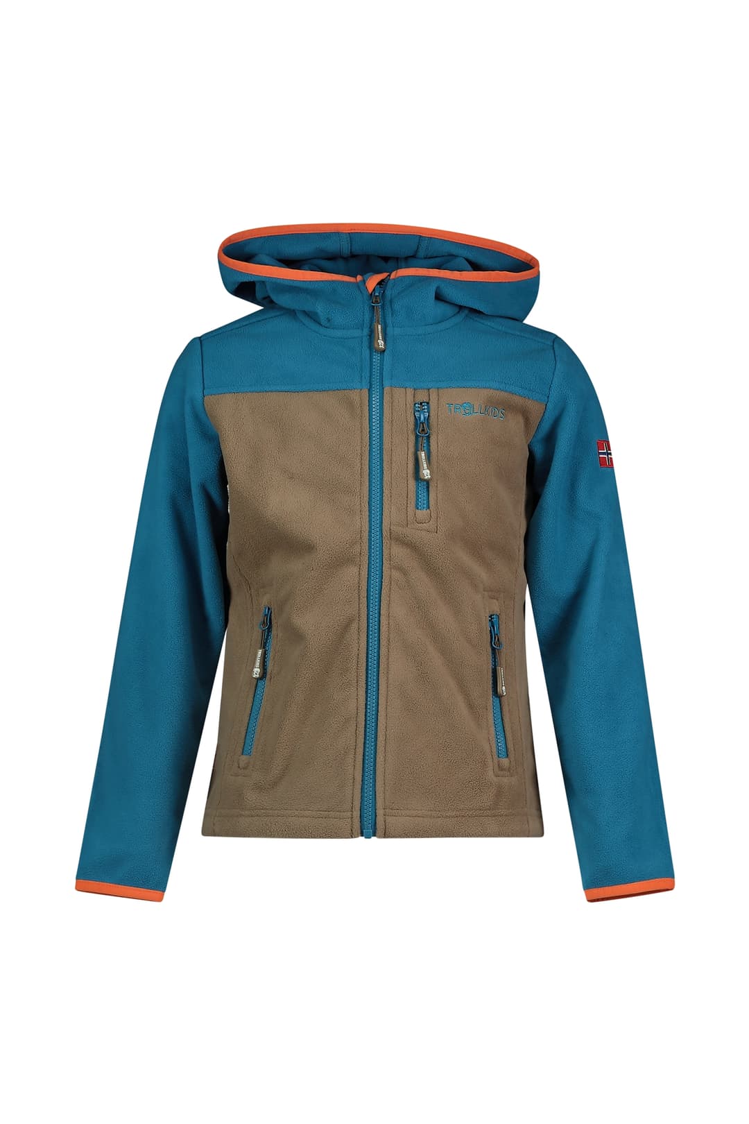 Trollkids Stavanger Kinder Outdoorjacke Blau, , Größe: 128