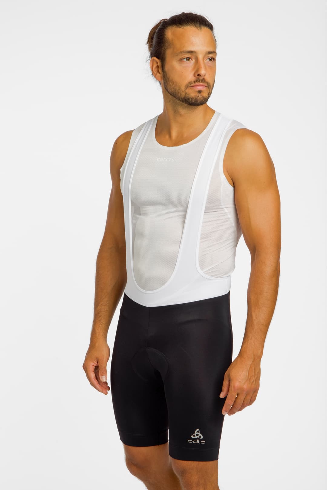 Odlo Essentials Herren Bib Tight Schwarz, Herren, Größe: S