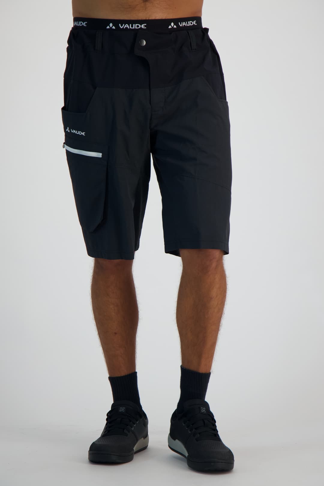 VAUDE Qimsa Herren Bikeshort Schwarz, Herren, Größe: XXL
