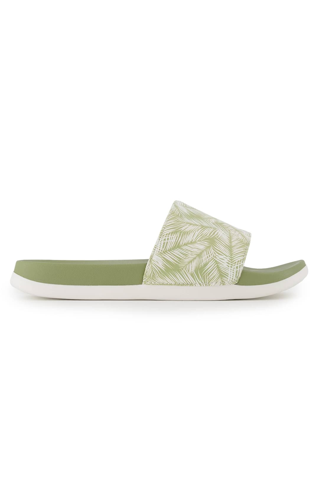 BEACH MOUNTAIN Soft Leaves Damen Slipper Grün, Damen, Größe: 36