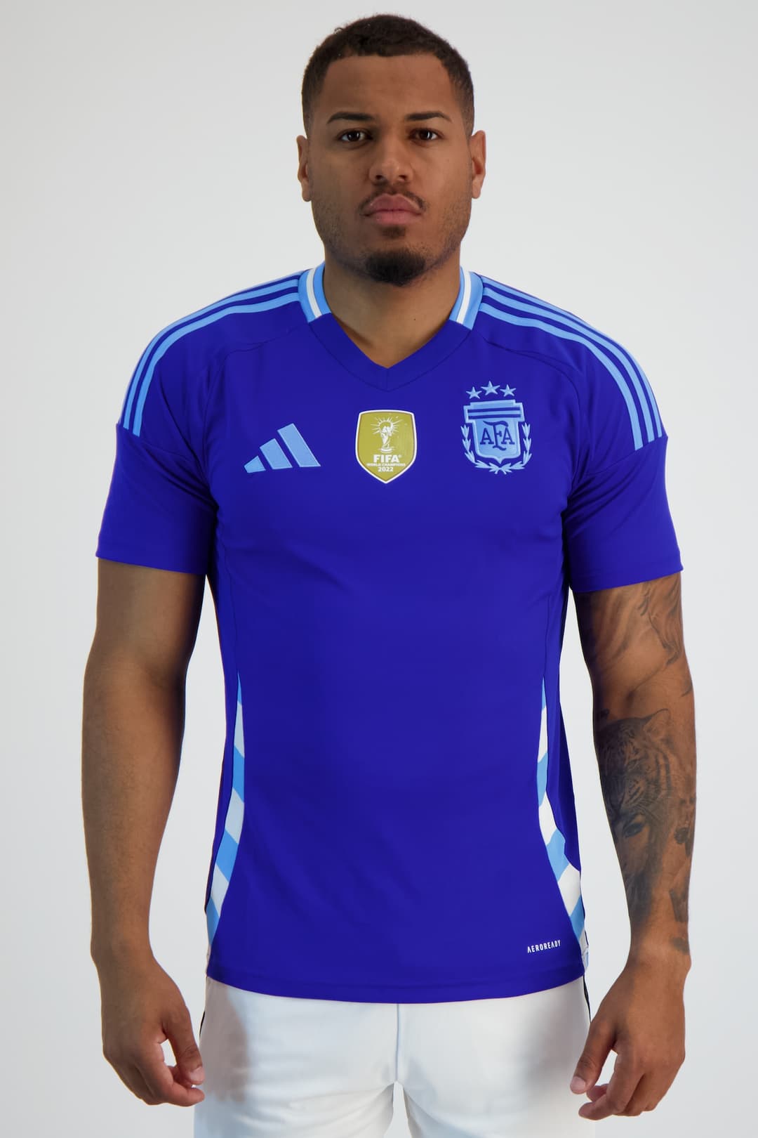 adidas Argentinien Away Replica Herren Fussballtrikot 2024 Blau, Herren, Größe: S