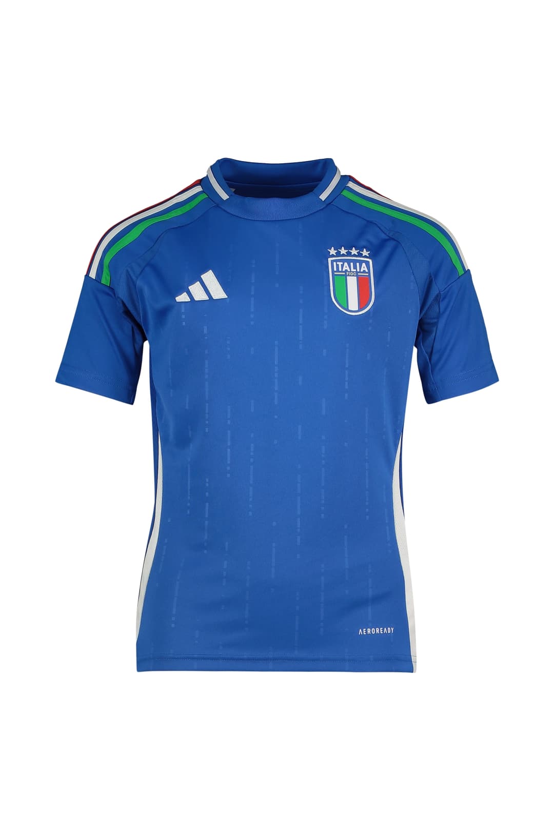 adidas Italien Home Replica Kinder Fussballtrikot EM 2024 Blau, , Größe: 140