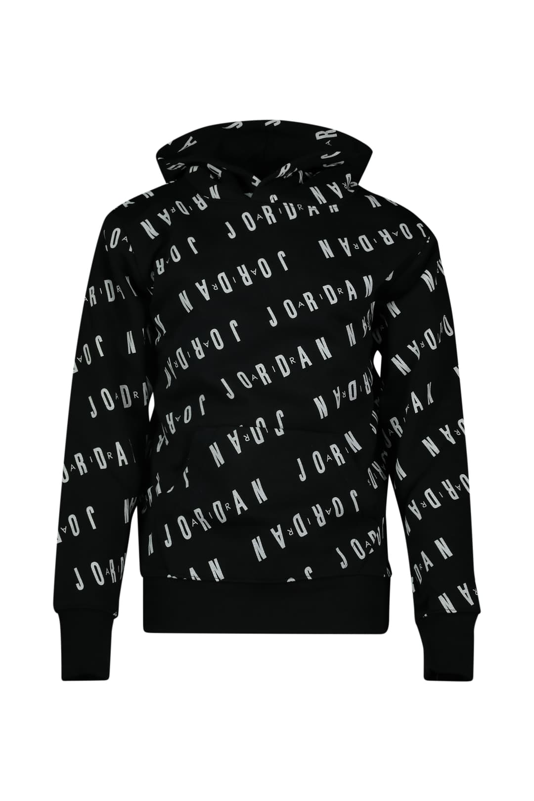 Jordan Essentials AOP Kinder Hoodie Schwarz, , Größe: 128