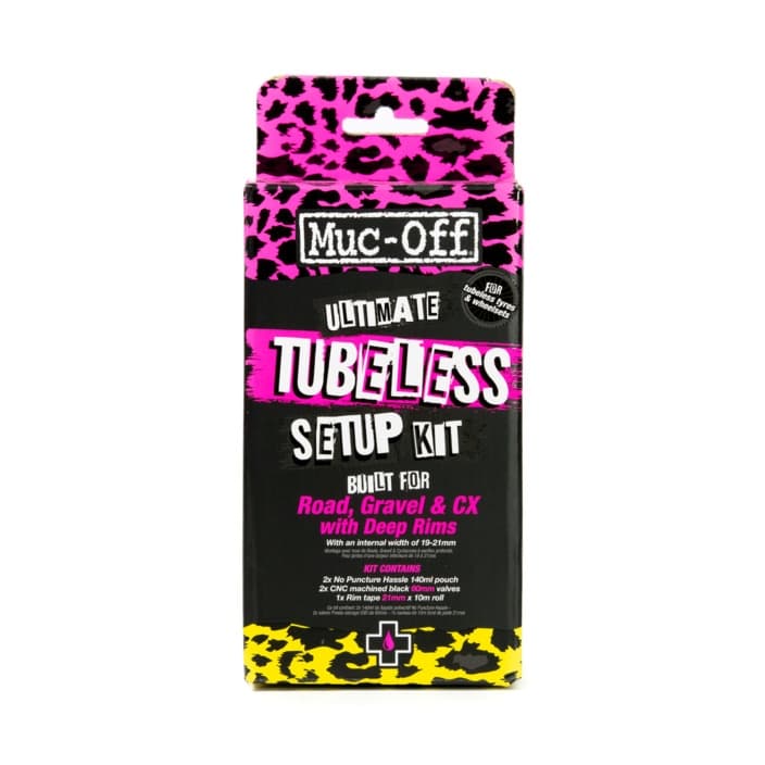 Muc-Off Ultimate Tubeles Kit Road 60 mm Reparatur Set Schwarz, Herren, Größe: ONE SIZE
