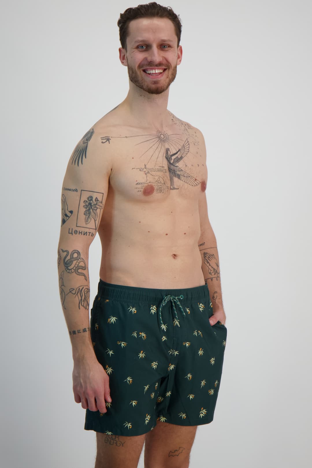 Billabong Good Times Layback 16 Inch Herren Badeshort Grün, Herren, Größe: XXL