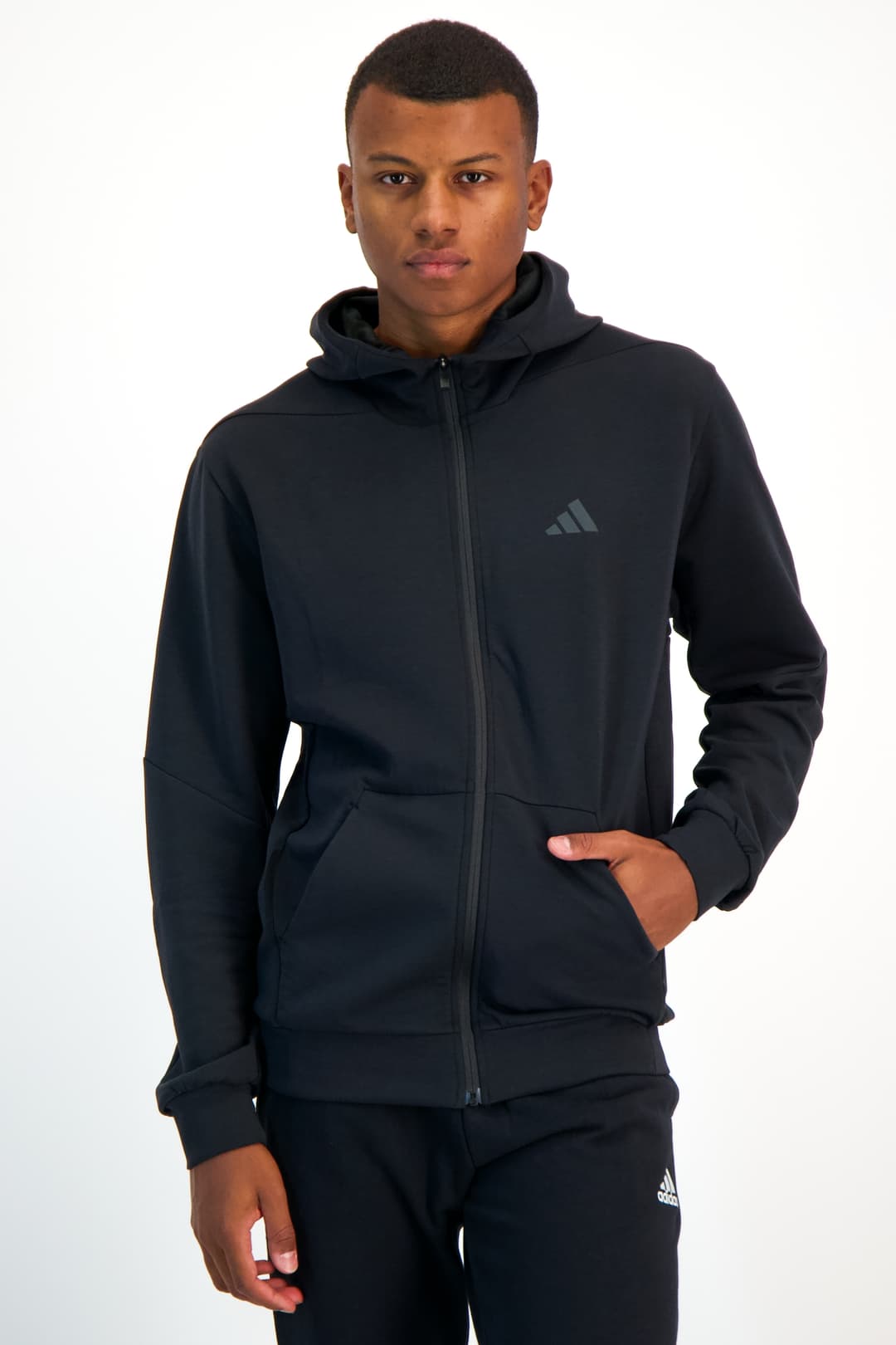 adidas Designed for Training Herren Trainingsjacke Schwarz, Herren, Größe: S