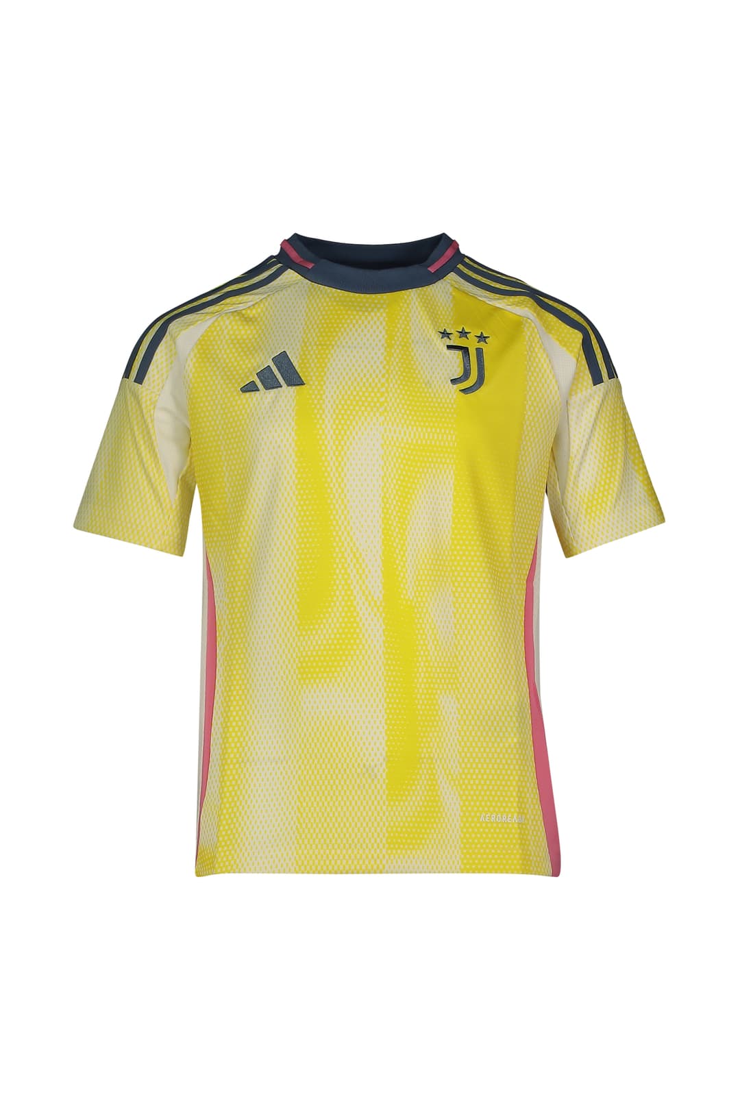 adidas Juventus Turin Away Replica Kinder Fussballtrikot 24/25 Gelb, , Größe: 140