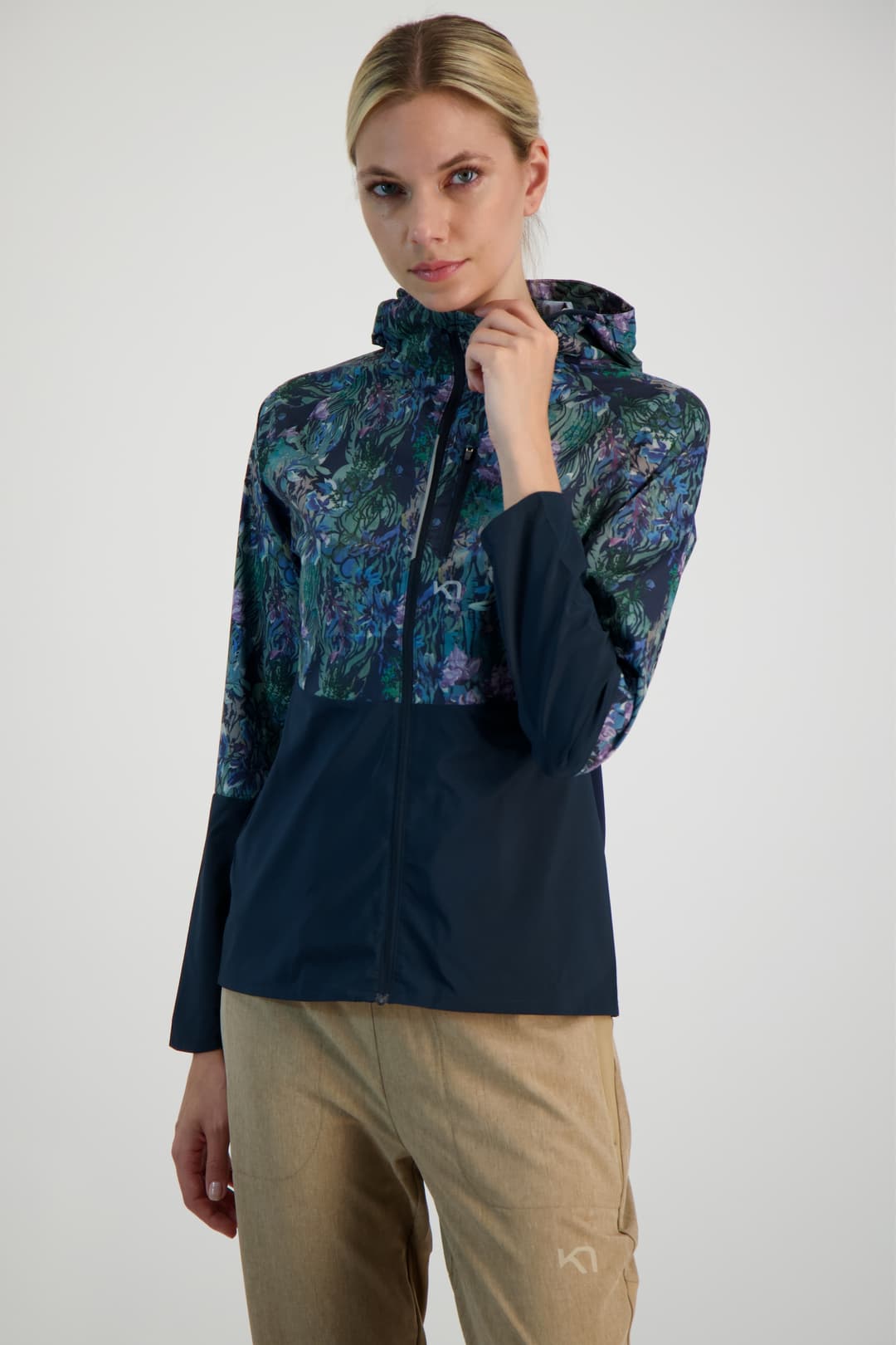 Kari Traa Vilde Running Damen Outdoorjacke Blau, Damen, Größe: L