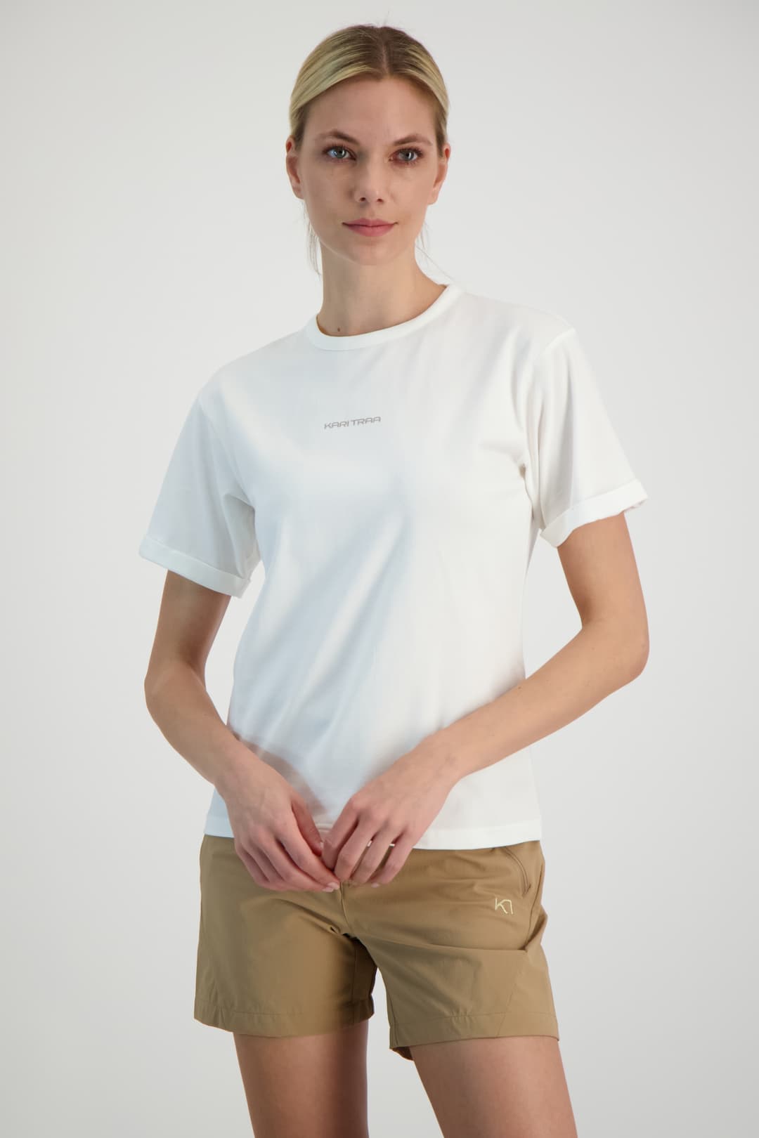 Kari Traa Pauline Damen T-Shirt Weiss, Damen, Größe: M
