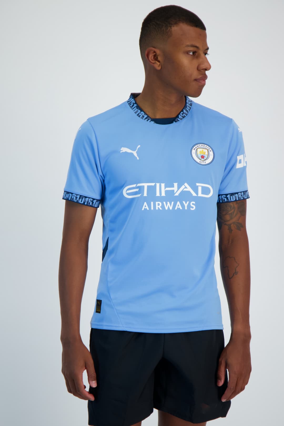 PUMA Manchester City Home Replica Herren Fussballtrikot 24/25 Blau, Herren, Größe: XL
