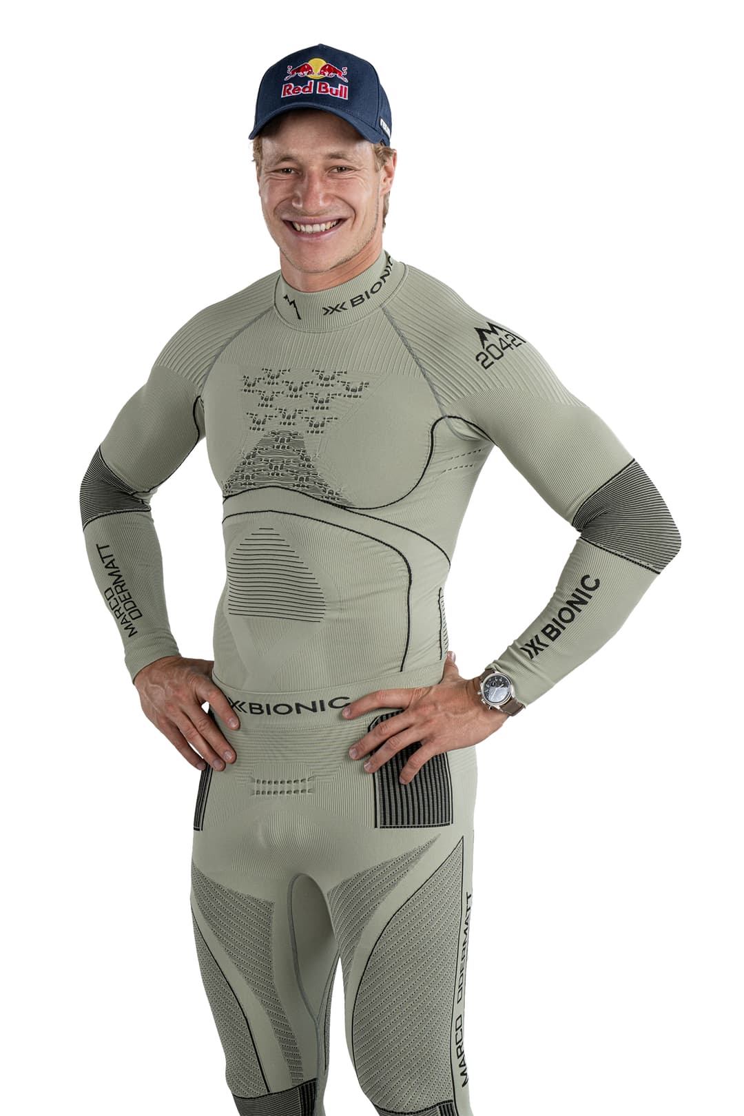 X Bionic Marco Odermatt Signature Edition Energy Accumulator 4.0 Herren Termo Longsleeve Grau, Herren, Größe: S