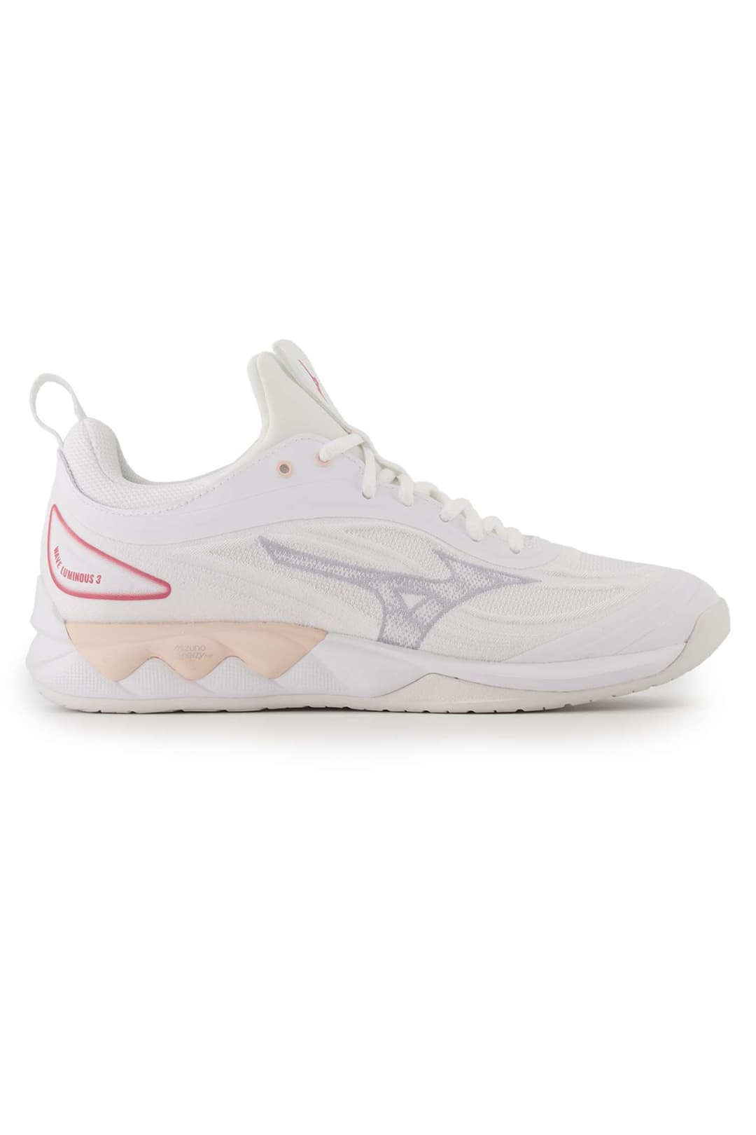 Mizuno Wave Luminous 3 Damen Hallenschuh Weiss, Damen, Größe: 4 1/2