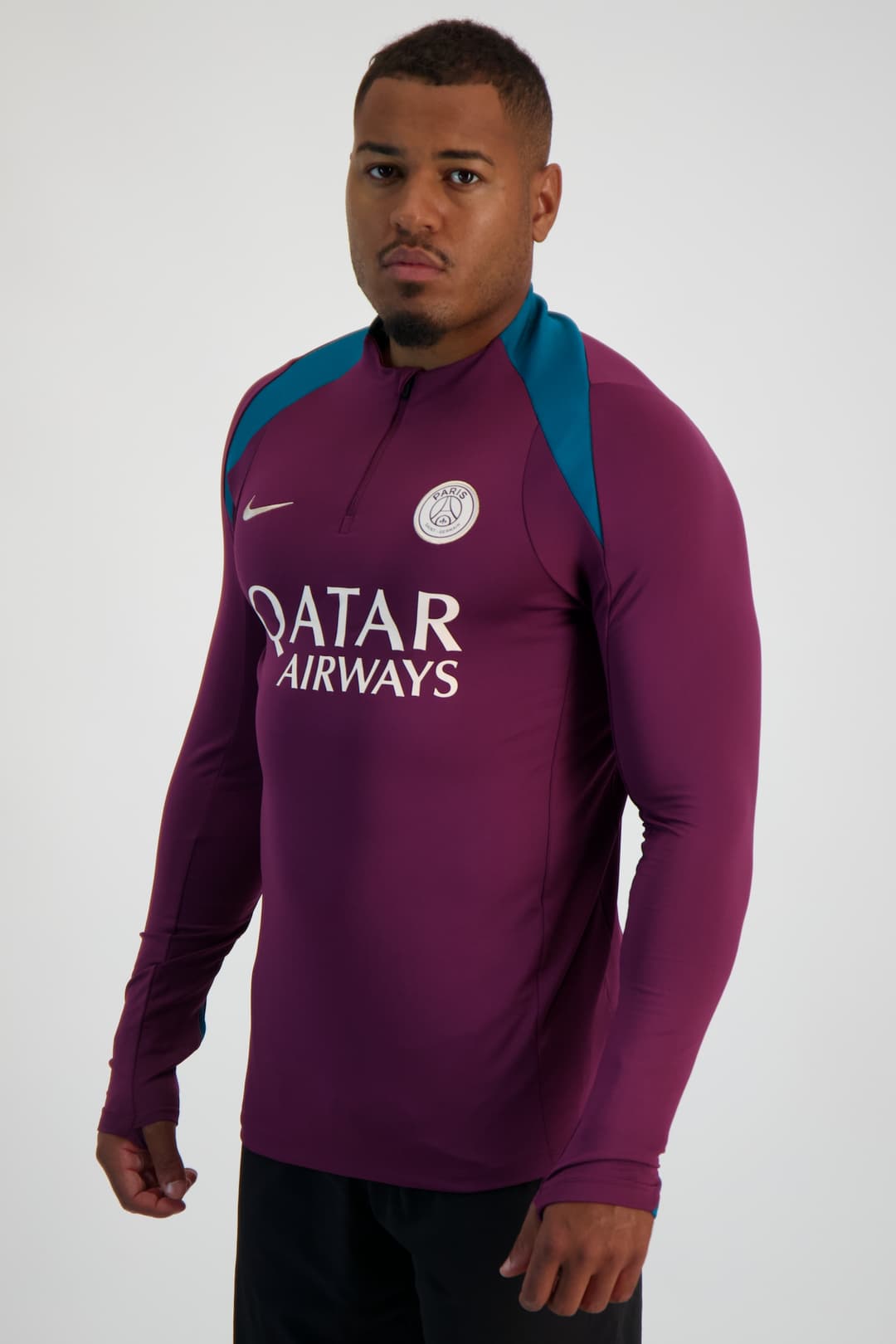Nike Paris Saint-Germain Dri-FIT Strike Herren Longsleeve Rot, Herren, Größe: XL