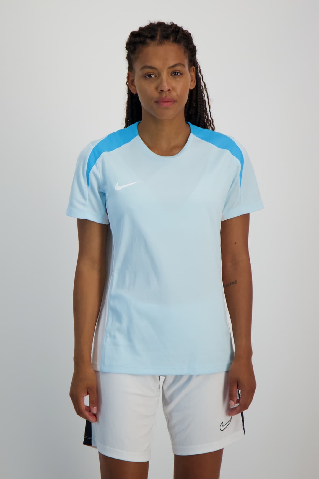 Nike Dri-FIT Strike Damen T-Shirt Blau, Damen, Größe: M