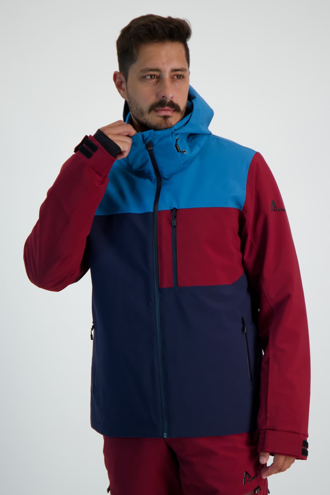 ALBRIGHT Wengen Herren Skijacke Blau, Herren, Größe: XS