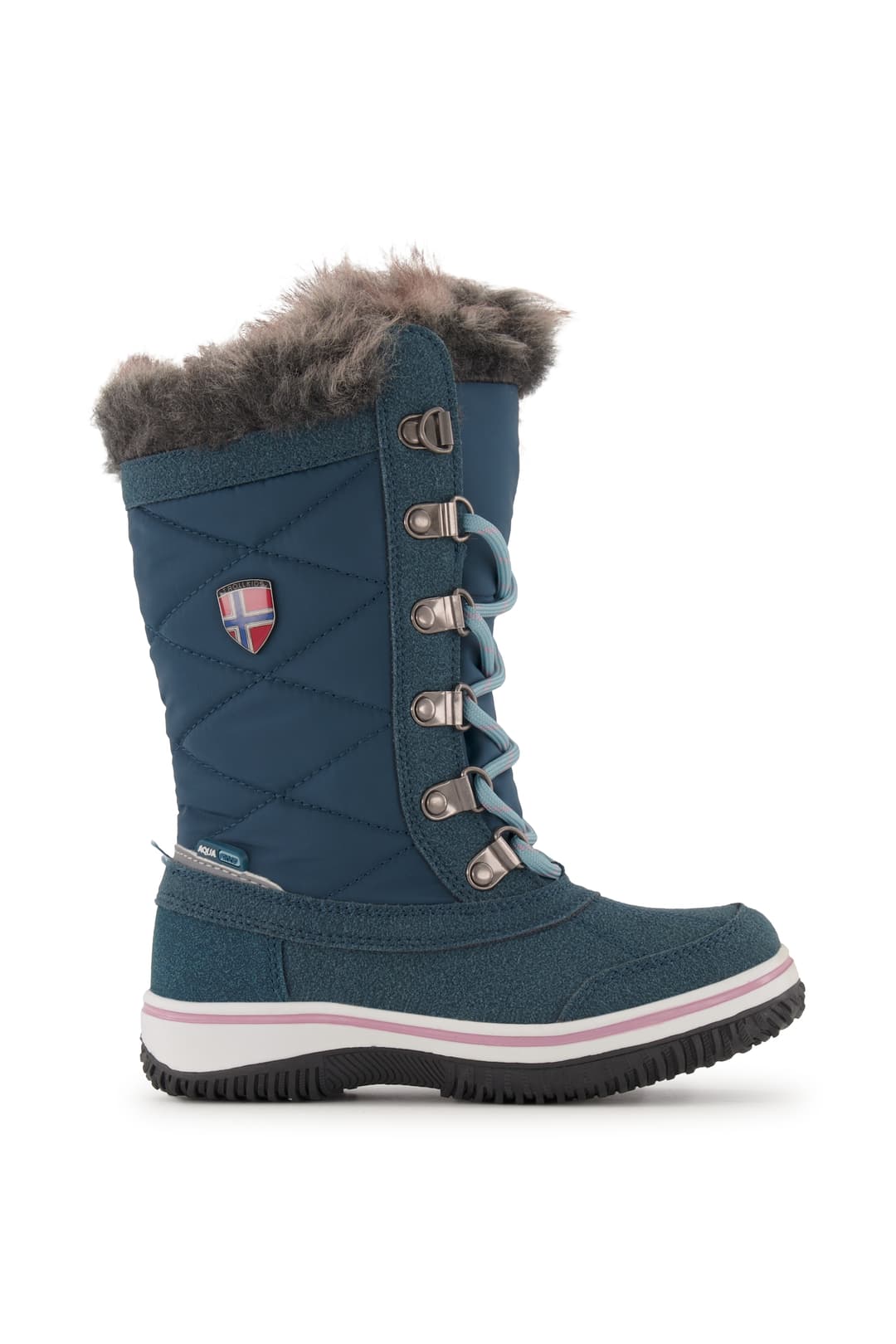 Trollkids Holmenkollen Mädchen Winterboot Türkis, , Größe: 28