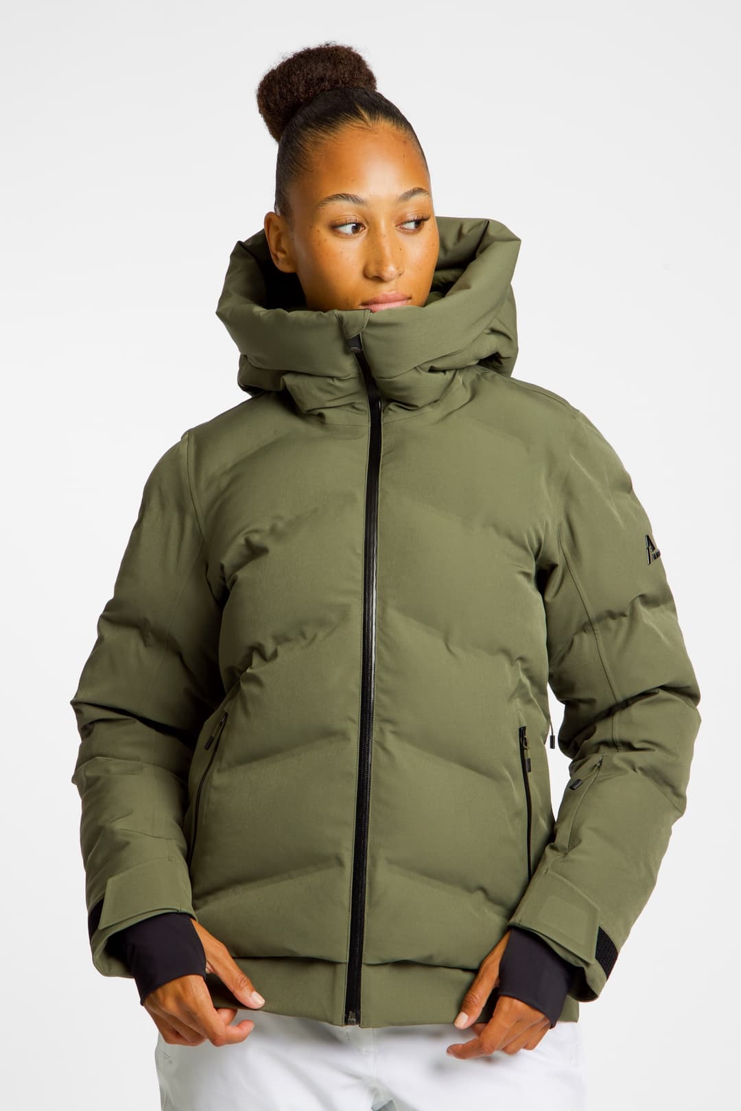 ALBRIGHT Arosa Damen Skijacke Grün, Damen, Größe: 44