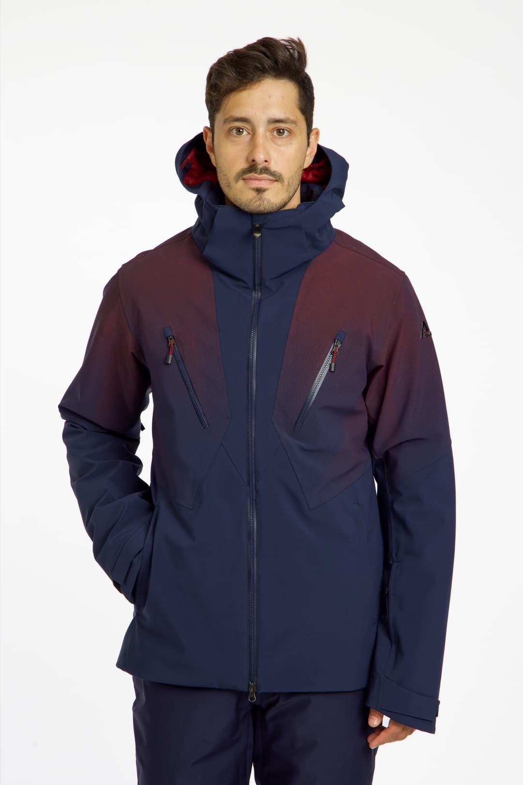 ALBRIGHT Verbier Herren Skijacke Blau, Herren, Größe: S