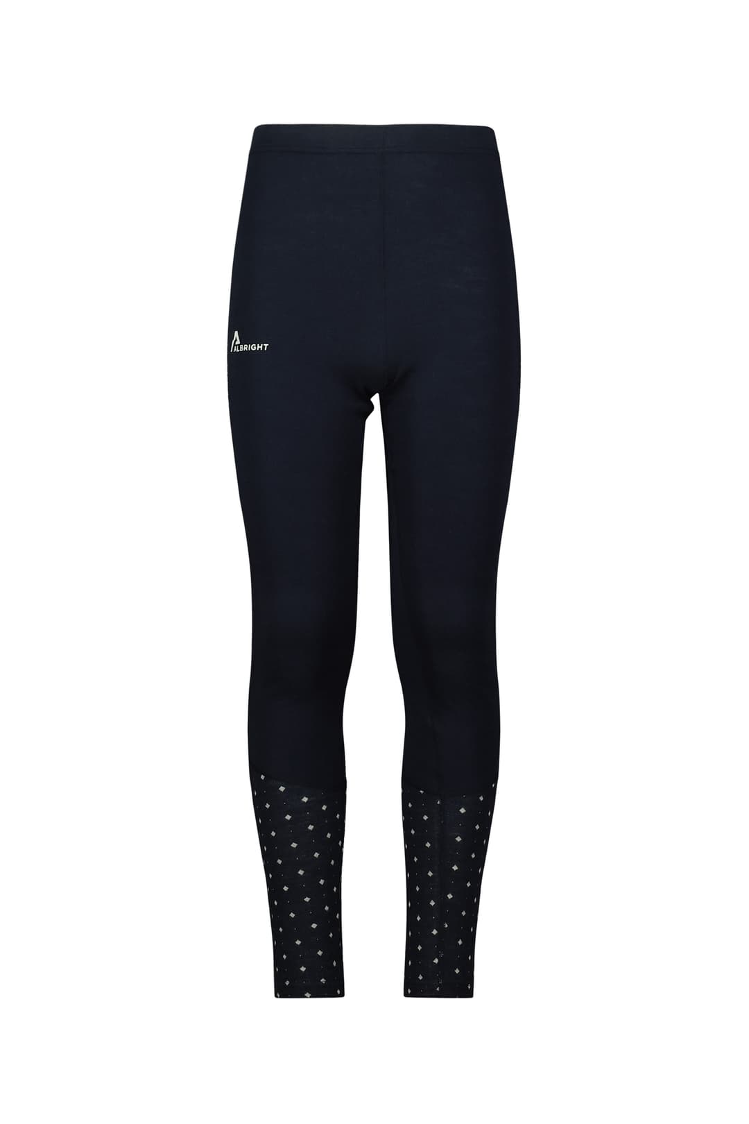 ALBRIGHT Merino Kinder Thermohose Blau, ,, Größe: 164