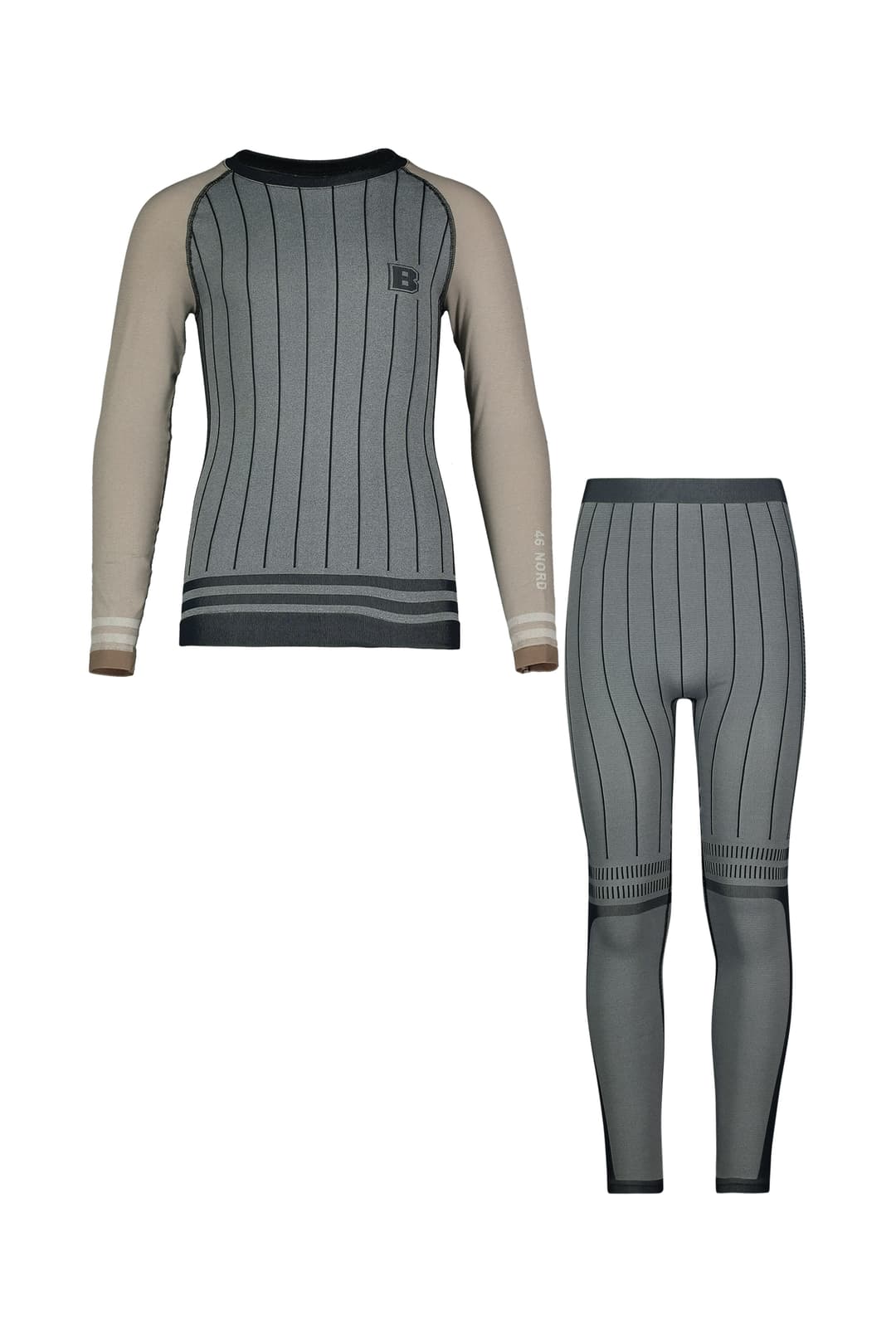 46 NORD Jungen Thermo Unterwäsche Set Blau, , Größe: 128