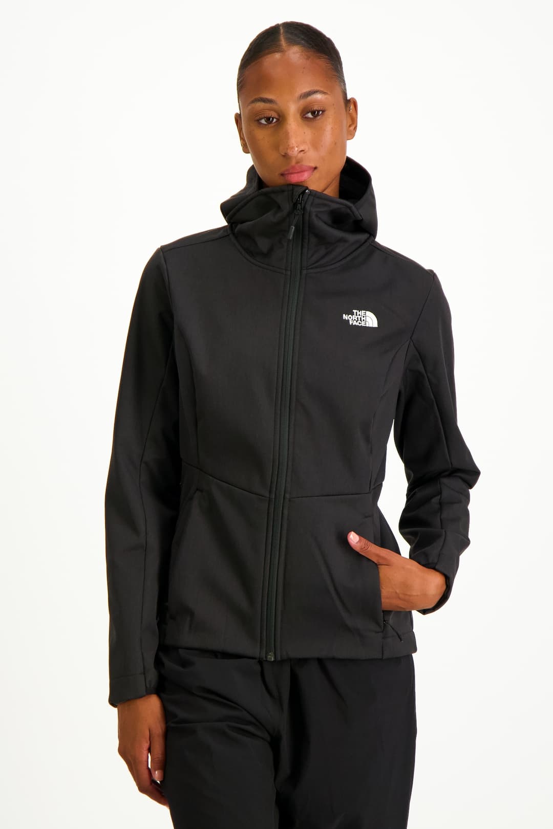 The North Face Quest Highloft Damen Softshelljacke Schwarz, Damen, Größe: XL