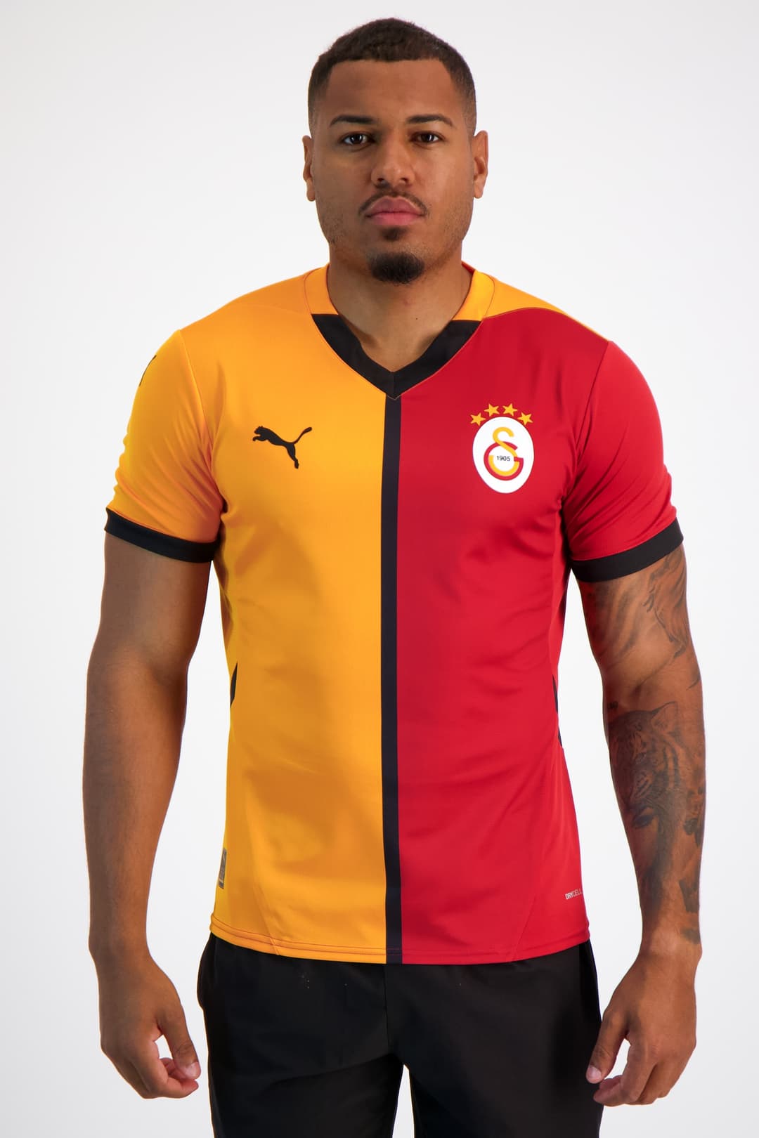 PUMA Galatasaray Istanbul Home Replica Herren Fussballtrikot 24/25 ohne Sponsor Orange, Herren, Größe: S