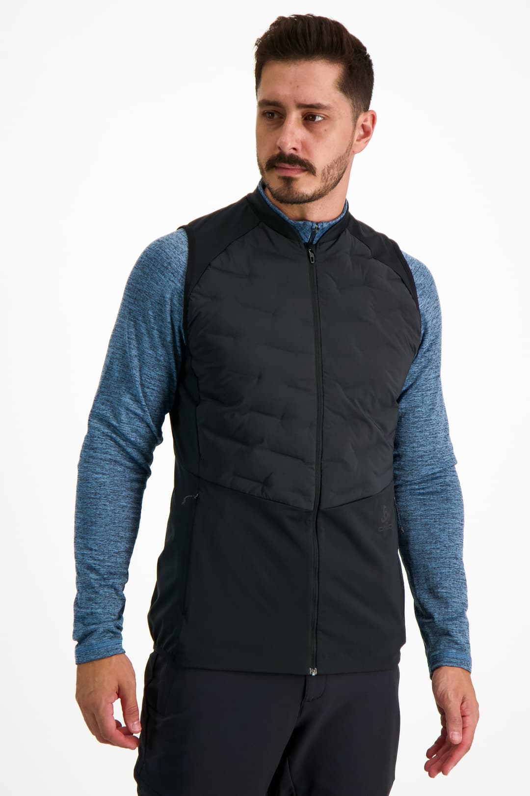 Odlo Zeroweight Insulator Herren Gilet Schwarz, Herren, Größe: S