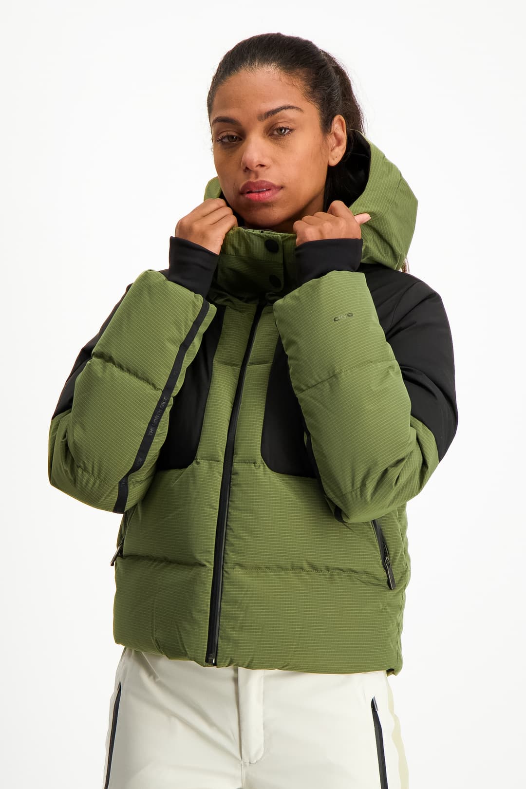 The North Face Cold Spell Cropped Damen Ski-/Snowboardjacke Grün, Damen, Größe: XL