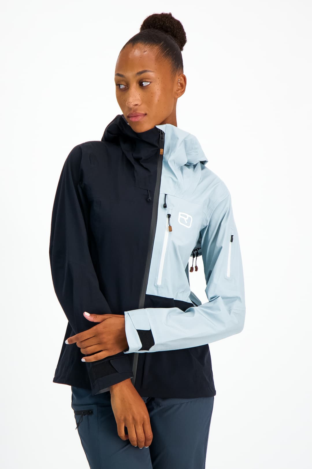 Ortovox Ortler 3L Damen Outdoorjacke Schwarz, Damen, Größe: L