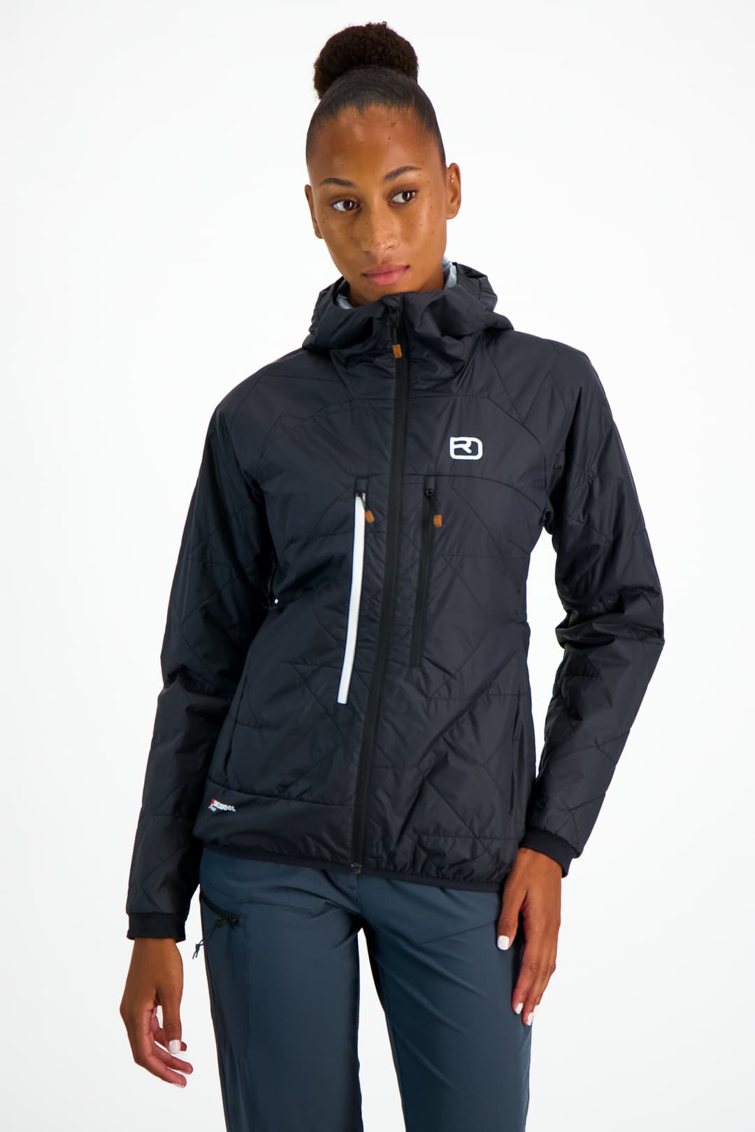 Ortovox Swisswool Piz Boè Damen Midlayer Schwarz, Damen, Größe: M